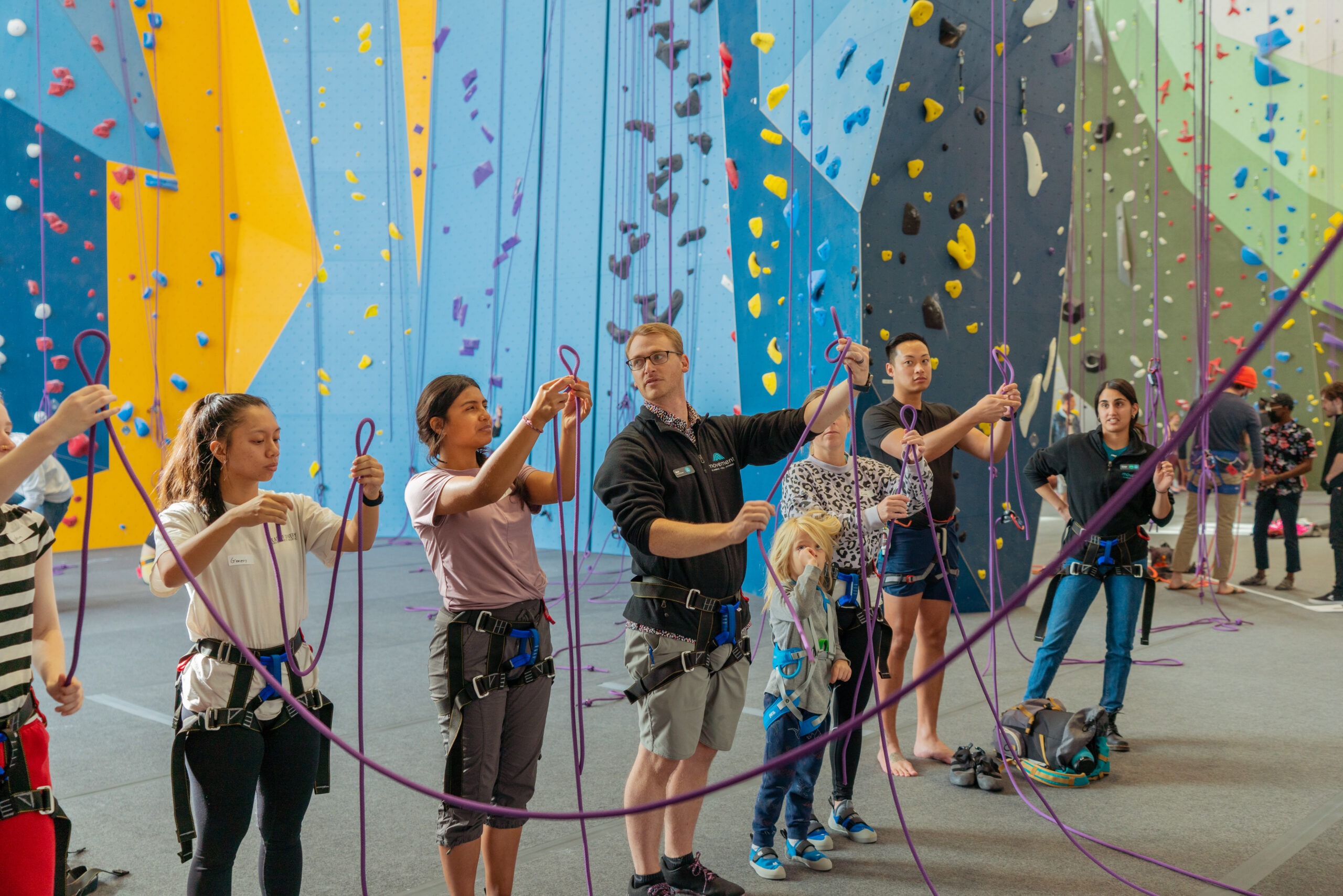 indoor top roping