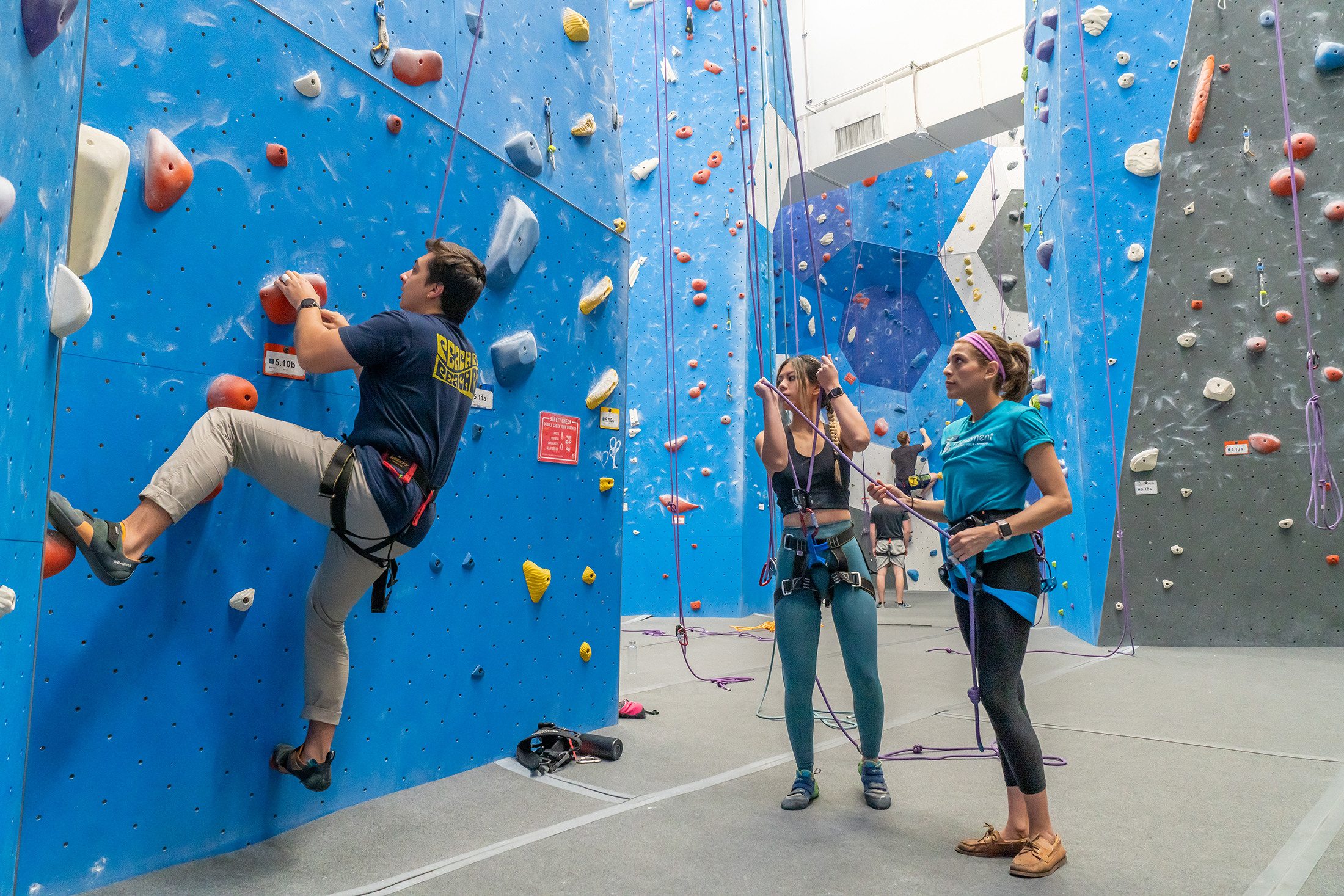 Intro to Belay Class - Central Rock Gym - Manhattan